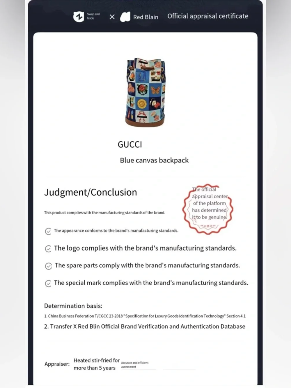 Gucci use lightweight